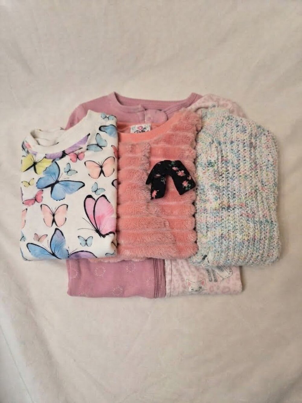 Old Navy Carter's Girls Fall Sweater Bundle Sz 18-24M Cozy Starter Capsule Set